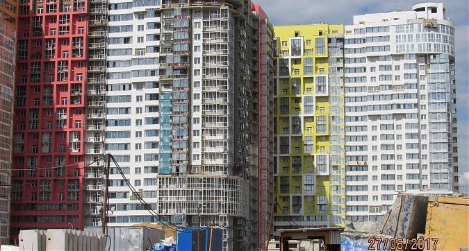 ЖК Крылатский - вид с Рублевского шоссе на 2-й и 3-й корпуса Квартирный контроль