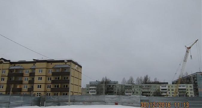 ЖК Дружный - вид на строящийся корпус со стороны улицы Любвино Квартирный контроль