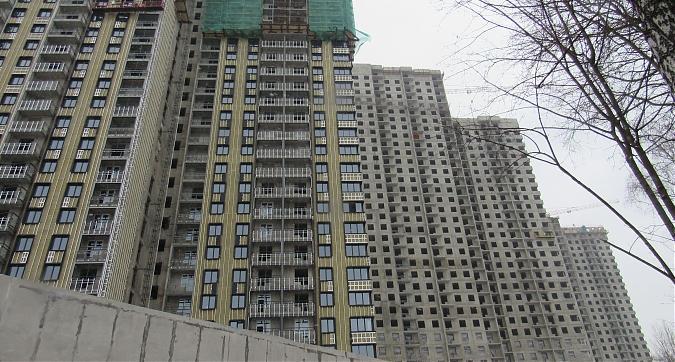 ЖК Фестиваль Парк, корпуса 17,18,19, фасадные работы, вид с ул. Фестивальная, фото - 3 Квартирный контроль