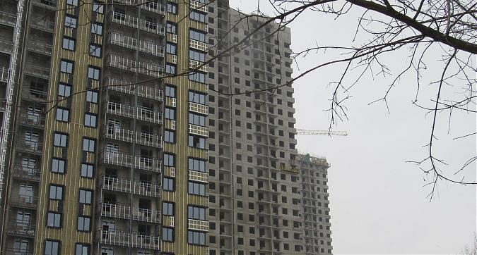 ЖК Фестиваль Парк, корпуса 17,18,19, фасадные работы, вид с ул. Фестивальная, фото - 2 Квартирный контроль