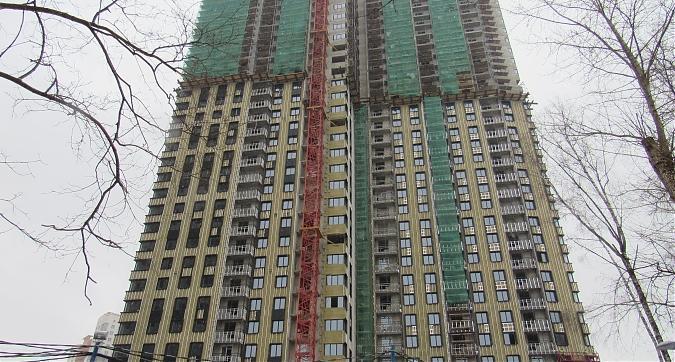ЖК Фестиваль Парк, корпус 17, фасадные работы, вид с ул. Фестивальная, фото - 5 Квартирный контроль