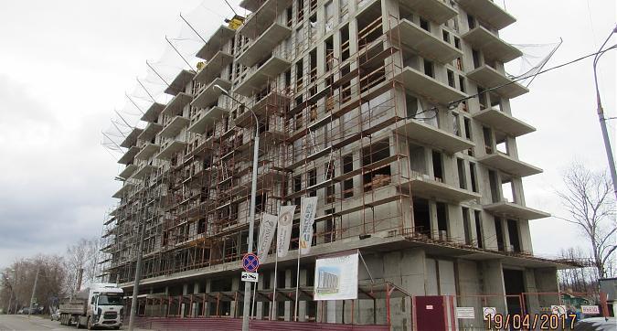 ЖК Янтарь-Apartments (Комплекс апартаментов Янтарь-Apartments) - вид с Левобережной улицы Квартирный контроль