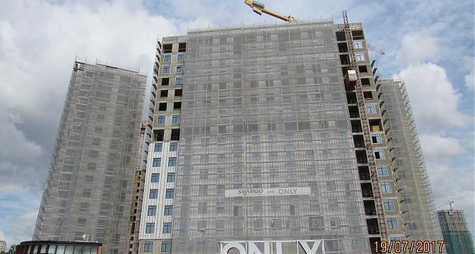 ЖК Only (Квартал ОНЛИ)- вид на 3-й корпус с Заречной улицы Квартирный контроль
