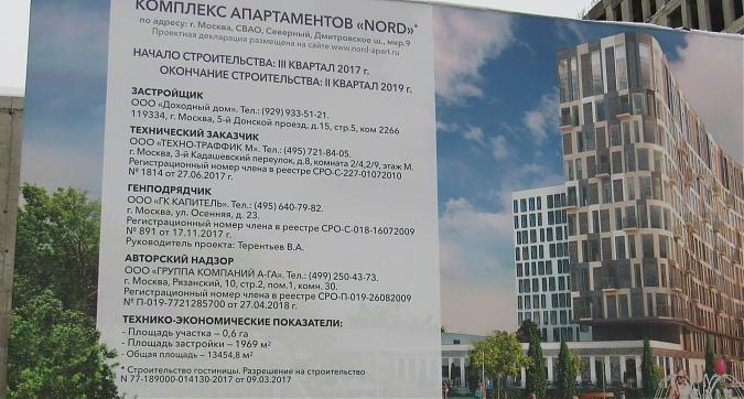 ЖК Nord (ЖК Норд), паспорт объекта, вид с Долгопрудненского шоссе, фото -3  Квартирный контроль