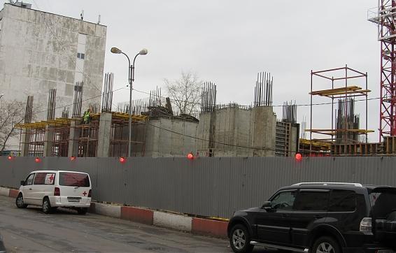 ЖК Октябрь (Клубный дом Октябрь), строительная площадка, вид с ул. Народного Ополчения, фото - 7 Квартирный контроль