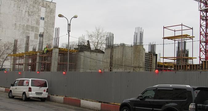 ЖК Октябрь (Клубный дом Октябрь), строительная площадка, вид с ул. Народного Ополчения, фото - 7 Квартирный контроль