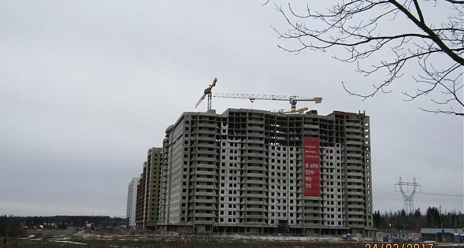 ЖК Жемчужина Зеленограда - вид на корпус 1 со стороны Георгиевского проспекта Квартирный контроль