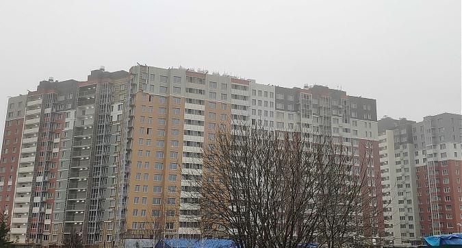 ЖК UP-квартал Скандинавский, корпус 1, вид с Малой Бородинской ул., фото 1 Квартирный контроль