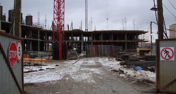 ЖК Отрада (Отрада-2), корпус 18, монолитные работы, вид с ул. Молодежная, фото -8 Квартирный контроль
