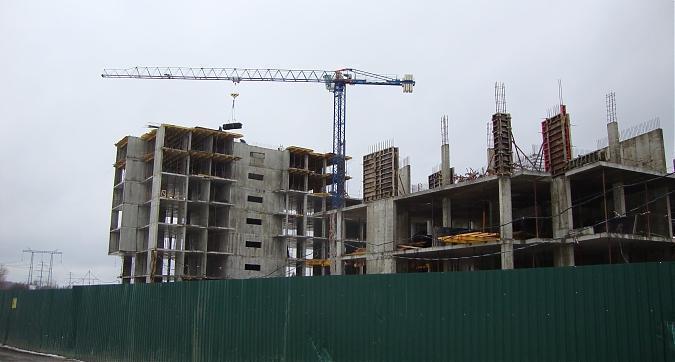 ЖК Отрада (Отрада-2), корпус 18, монолитные работы, вид с ул. Молодежная, фото -9 Квартирный контроль