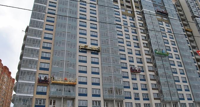 ЖК Спасский мост - в корпусе 8 проводятся монтажные работы со стороны Красногорского бульвара Квартирный контроль