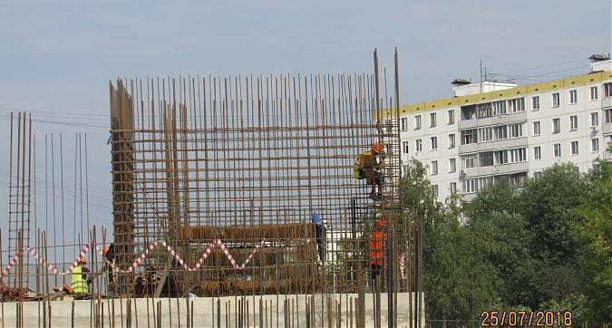 ЖК Любовь и голуби (Дом на Дегунинской), монолитные работы - вид с Проектируемого проезда 1123, фото 6 Квартирный контроль
