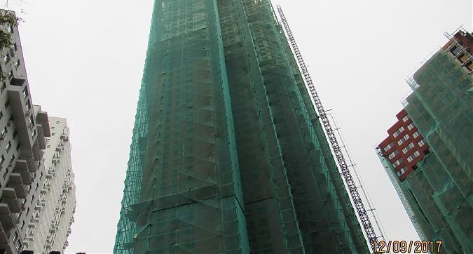 ЖК Wellton Park (Велтон Парк), фасадные работы - вид на 12 корпус с проспекта Маршала Жукова, фото 1 Квартирный контроль