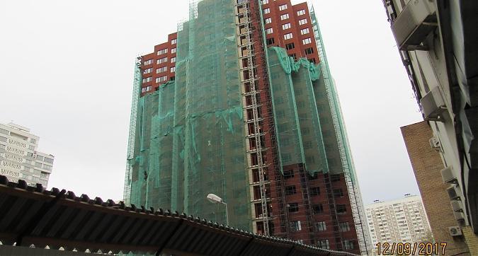 ЖК Wellton Park (Велтон Парк), фасадные работы - вид на 12 корпус с проспекта Маршала Жукова, фото 2 Квартирный контроль