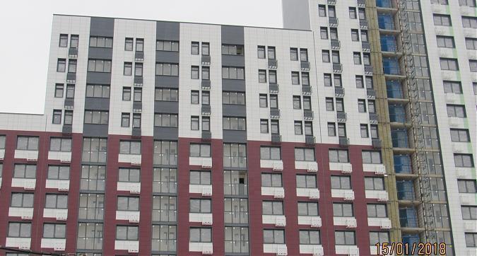 ЖК Город, фасадные работы - вид с улицы 800-летия Москвы, фото 7 Квартирный контроль