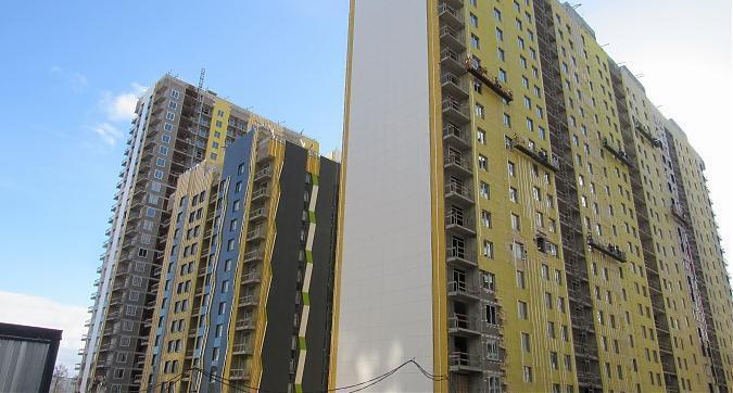 ЖК Летний сад, корпуса 3А, 3Б, 3В, фасадные работы, вид с ул. 800-летия Москвы, фото - 5 Квартирный контроль