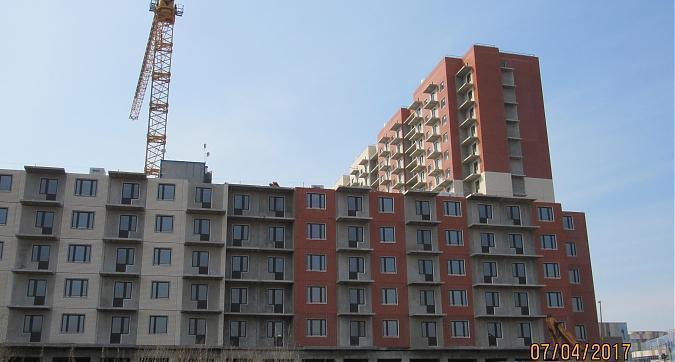 ЖК Позитив, 5-й и 4-й корпуса - вид с Проектируемого проезда №6492 Квартирный контроль