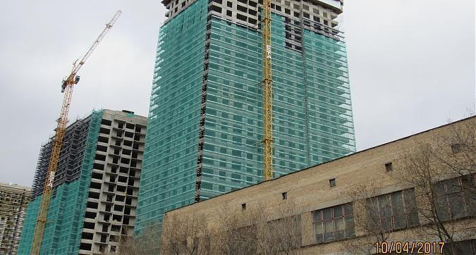 ЖК Сердце Столицы, 4-й и 5-й корпуса - вид со стороны Москва реки Квартирный контроль