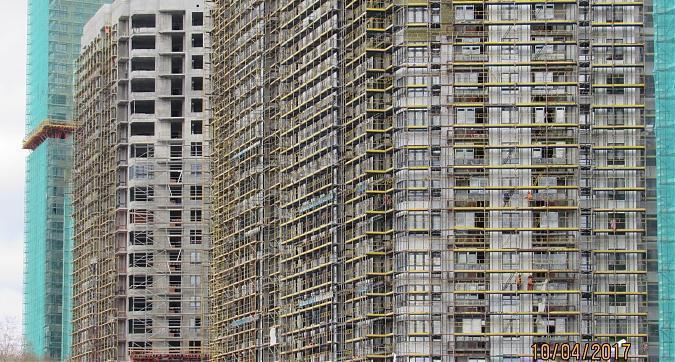 ЖК Сердце Столицы, 2-й и 3-й корпуса - вид со стороны Москва реки Квартирный контроль