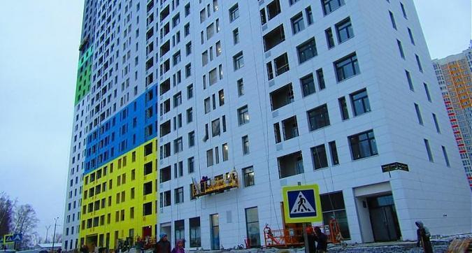 ЖК Левобережный - вид на корпус 15 с северной стороны Квартирный контроль