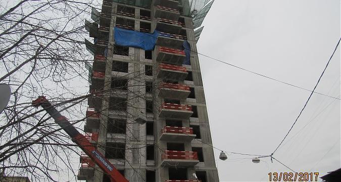 ЖК Басманный 5 - вид на комплекс с Басманного переулка Квартирный контроль
