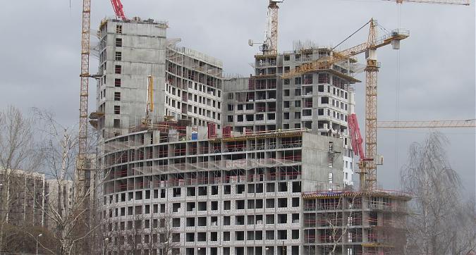 ЖК Румянцево Парк, корпус 1, монолитные работы, вид с улицы Родниковая, фото - 3 Квартирный контроль