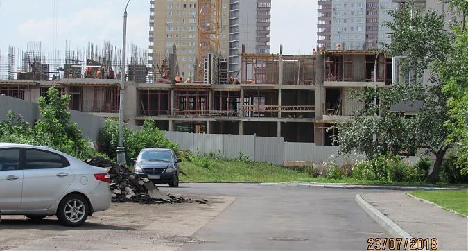 ЖК Квартал на Никулинской, монолитные работы - вид с Проектируемого проезда 5411, фото 1 Квартирный контроль