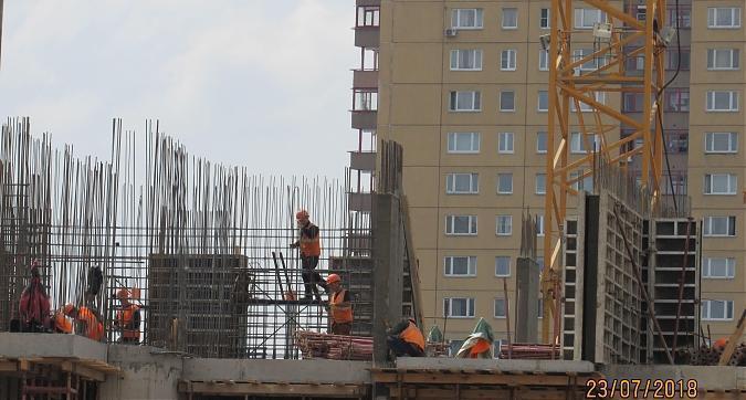 ЖК Квартал на Никулинской, монолитные работы - вид с Проектируемого проезда 5411, фото 2 Квартирный контроль