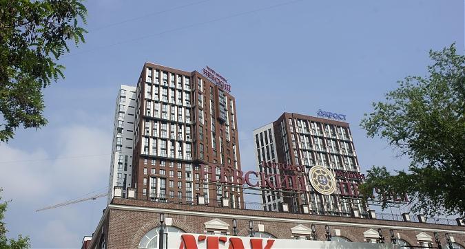 ЖК Невский, корпуса 3 и 4, вид с ул. Адмирала Макарова, фото 1 Квартирный контроль