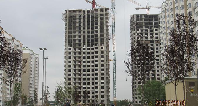ЖК Первый Московский, 30 и 28 корпуса, монолитные работы - вид с улицы Атласова Квартирный контроль
