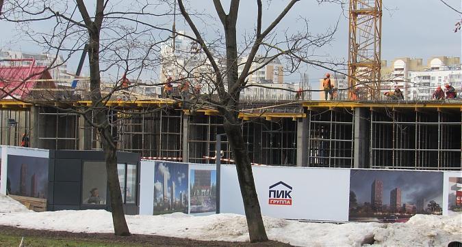 ЖК Дмитровский парк, корпус 3.1, монолитные работы, вид с улицы Клязьминская, фото - 7 Квартирный контроль