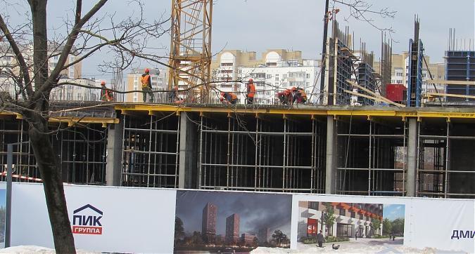 ЖК Дмитровский парк, корпус 3.1, монолитные работы, вид с улицы Клязьминская, фото - 9 Квартирный контроль