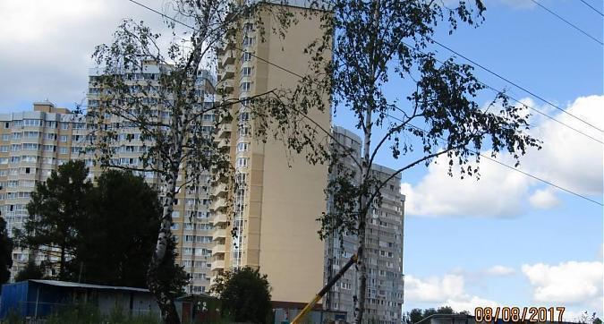 ЖК Одинбург - вид на построенный корпус со стороны Северной улицы Квартирный контроль