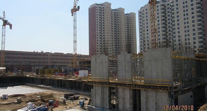 ЖК Кварталы 21/19, 10-й корпус, монолитные работы - вид со 2-го Гайвороновского проезда, фото 6 Квартирный контроль