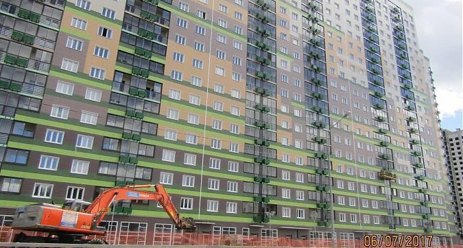 UP! Квартал Новое Тушино - вид на строящийся корпус 2 со стороны Путилковского шоссе Квартирный контроль
