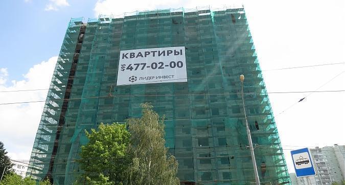ЖК Дом Притяжение. Лидер на Чертановской, монолитные работы - вид с Чертановской улицы, фото 7 Квартирный контроль