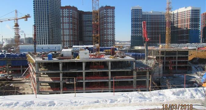 ЖК Сердце Столицы, 2-я очередь строительства, монолитные работы - вид с 1-го Силикатного проезда, фото 1 Квартирный контроль