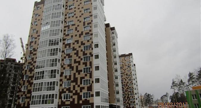 ЖК Мелодия леса - вид на корпуса 1 и 2 с северо-восточной стороны Квартирный контроль