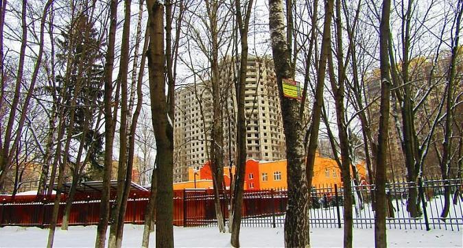 ЖК Тургенева, 13 - 1-й корпус - вид из сквера Квартирный контроль