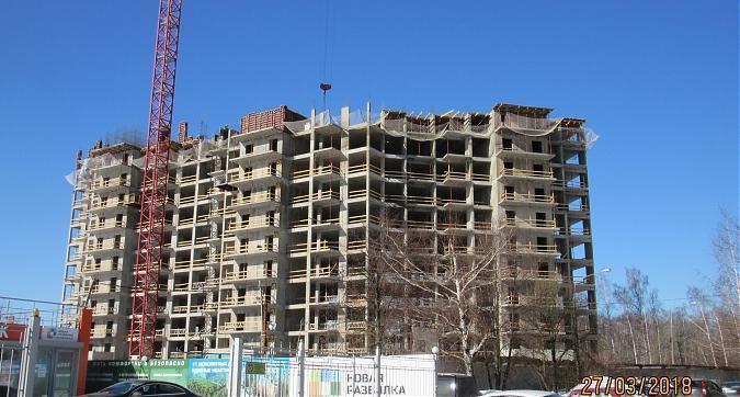 ЖК Новая Развилка,12 корпус, монолитные работы - вид со строительной площадки, фото 1 Квартирный контроль
