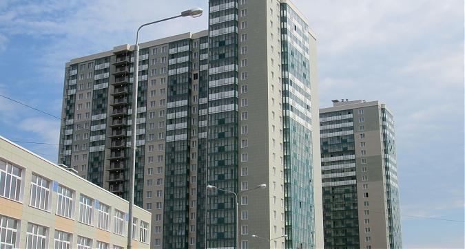 ЖК Изумрудные Холмы, корпус 17, вид с бульвара Космонавтов, фото - 1 Квартирный контроль