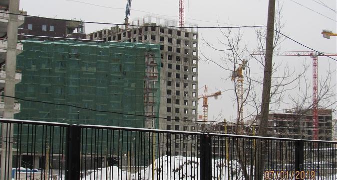 ЖК Береговой, вид с берегового проезда, монолитные работы, фото -6 Квартирный контроль
