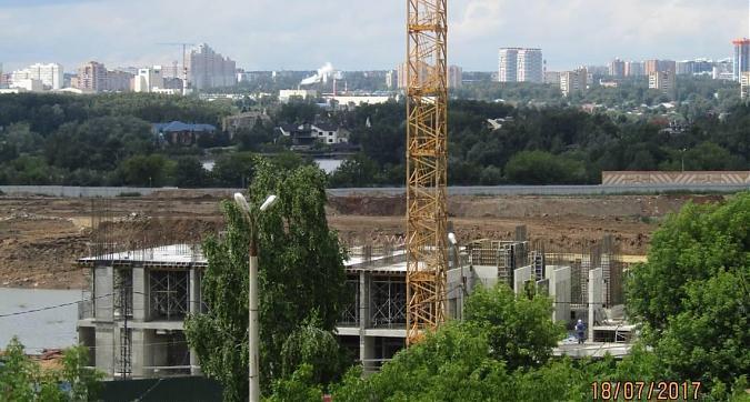 ЖК Спутник - вид на строящийся жилой комплекс со стороны МКАД Квартирный контроль