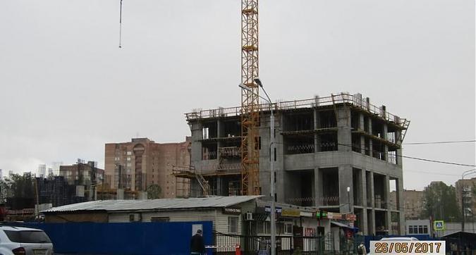 ЖК Тетрис - вид на строящийся жилой комплекс со стороны Железнодорожного переулка Квартирный контроль