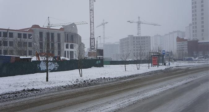 ЖК Лесные Озёра (К-2), вид с улицы Угрешская, фото 2 Квартирный контроль