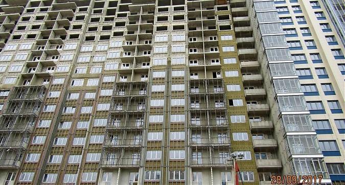 ЖК Спасский мост - вид на строящийся корпус 8 со стороны Красногорского бульвара Квартирный контроль