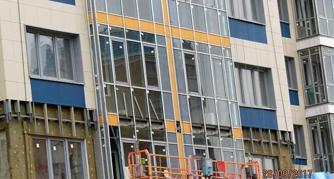ЖК Спасский мост - в корпусе 8 проводится остекление Квартирный контроль
