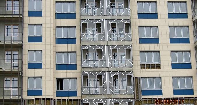 ЖК Спасский мост - в корпусе 8 проводятся внешние отделочные работы Квартирный контроль