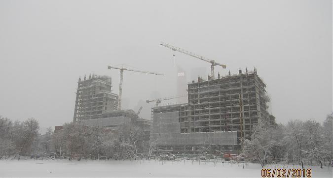 ЖК CITY PARK (Сити парк), монолитные работы - вид со строны Шмитовского проезда, фото 7 Квартирный контроль
