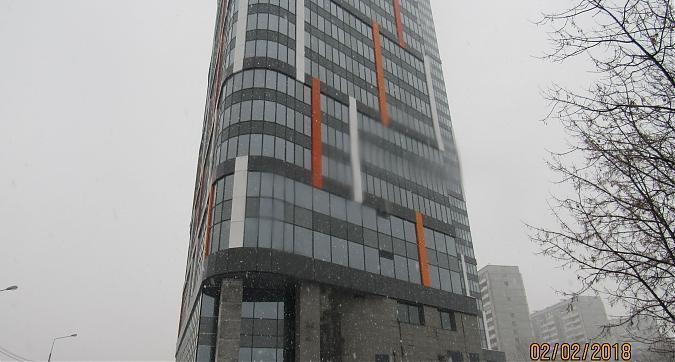 ЖК Мосфильмовская (Штаб-Квартира на Мосфильмовской) - вид с Мосфильмовской улицы, фото 1 Квартирный контроль